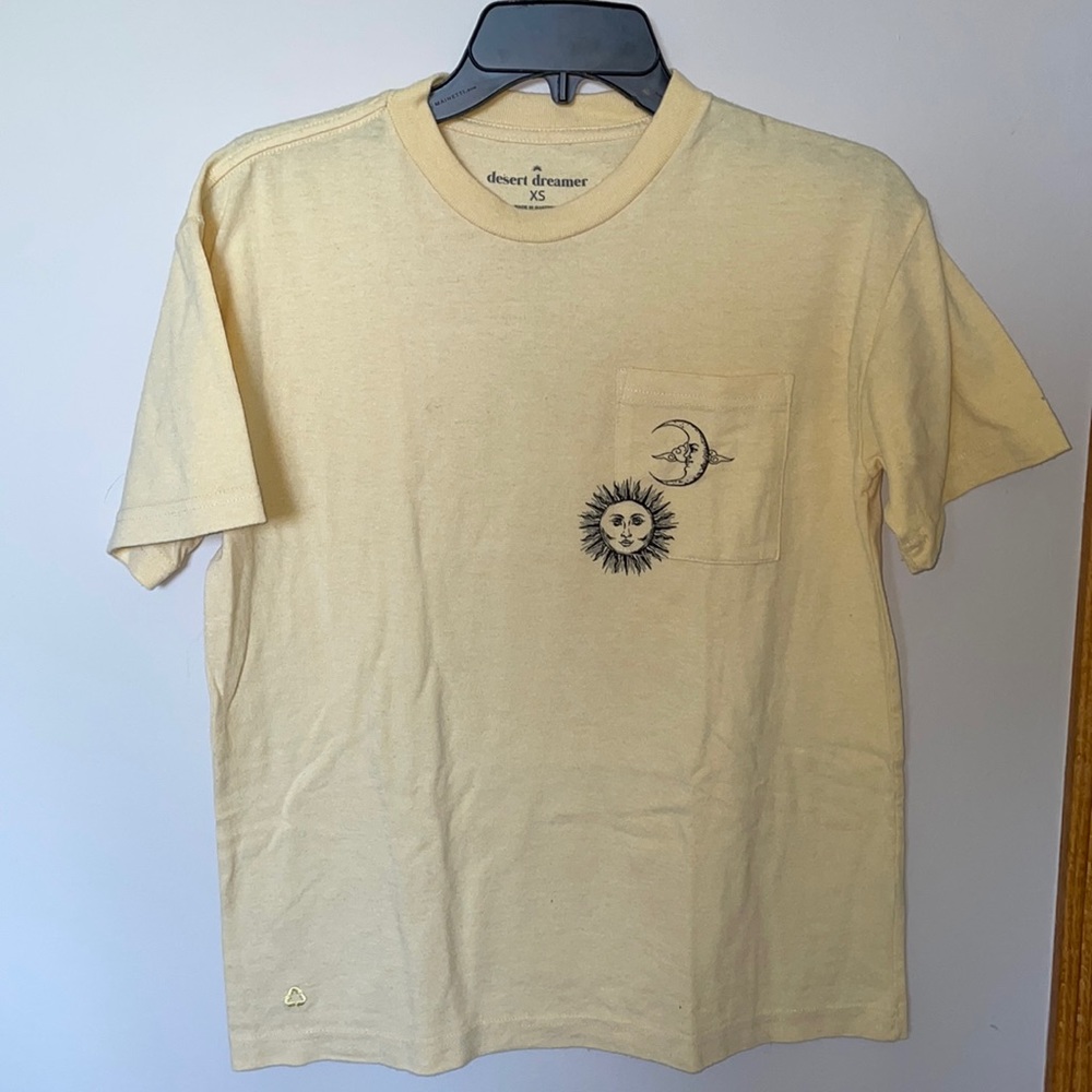 Yellow graphic tee from Pacsun
